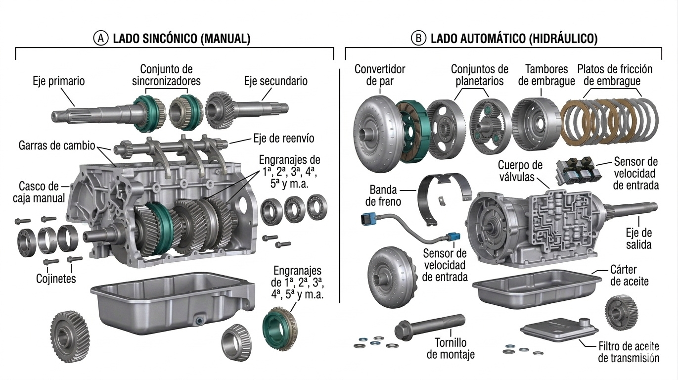 Reparación de Motor y Transmisión